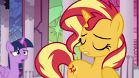 Sunset Shimmer asks for Celestia's forgiveness EGFF