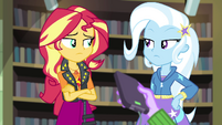 Sunset and Trixie looking at each other EGFF
