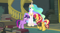 Princess Twilight blushing with embarrassment EGFF