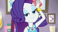 Rarity whipping her head backward EGDS51