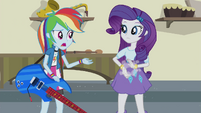 Rainbow and Rarity "a more portable instrument" EG2