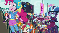 Pinkie Pie in the roller derby EG3