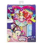 Rainbow Rocks Fluttershy Rockin' Hairstyle doll packaging