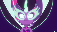 Midnight Sparkle revealing her different eyes EG3
