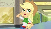 Applejack "doesn't seem like the magic-stealing type" EG3