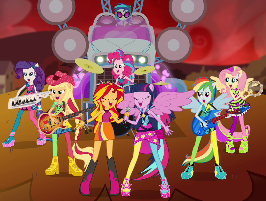 My Little Pony: Equestria Girls – Rainbow Rocks / Awesome - TV Tropes