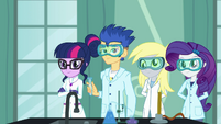 Whose idea was it to allow Derpy around volatile chemicals?!