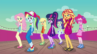 Equestria Girls dancing in chorus EGDS41