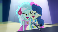 Lyra and Sweetie Drops touching faces EG2