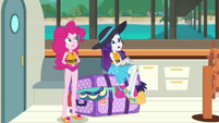 Rarity listing things in her luggage EGDS18