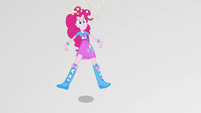 Pinkie Pie tossing old popcorn in the air EGS3