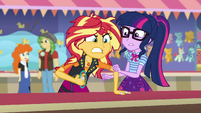 Sunset Shimmer grabs another ring EGROF