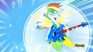 EG RR Rainbow Dash podczas przemiany.