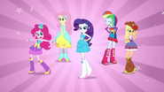 Twilight's friends and their dresses EG