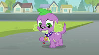 Aww Spike is even cuter as a puppy, than a dragon!