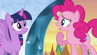 Pinkie Pie "you also wanna curl up" EG