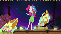 Pinkie surrounded by Hawaiian mess EG2