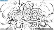 EG3 animatic - Main six group hug