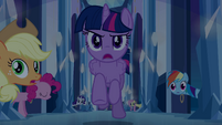 Twilight's friends are waking up.