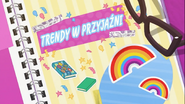 EG COYA04 02 WZ4 Karta tytułowa do odcinka ''Trendy w przyjaźni'' (polska wersja dubbingowa)