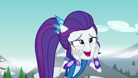 Rarity still excited to put on a fashion show EG4