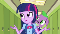 Twilight and Spike "I have to believe" EG