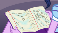 Drawings in Twilight's notebook EGROF