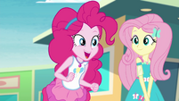 Pinkie excited to be at Equestria Land EGROF