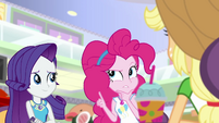 Pinkie Pie thinking for a second EGROF