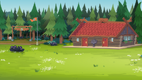 Legend of Everfree background asset - Camp Everfree grounds