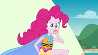 Pinkie Pie eating a wet cream puff EGDS18