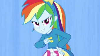 my little pony rainbow dash equestria girls