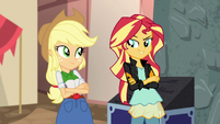 Sunset Shimmer smirking amused EGS2