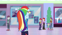 Rainbow Dash yelling at other people EGHU