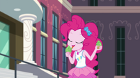 Pinkie Pie licking frosting off her cupcakes CYOE3