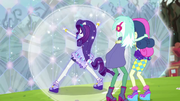 Rarity ponies up as she saves Lyra and Sweetie Drops EG4