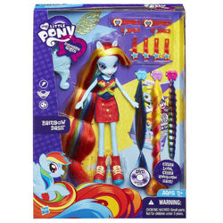 My little pony equestria dolls rainbow dash hotsell