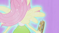 Fluttershy sprouting wings EG2