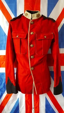 A Royal Hampshire Regiment pattern 1899 service frock[1]