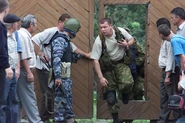 An AK Partizan Harness at the Beslan school siege