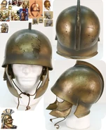 Thracian type helmet reconstructions[14]