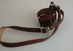 Another view of belt and its strap.