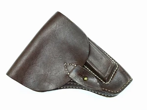 Standard-issue Yugoslavian  holster for their  pistol (literally just a scaled-down version of the original M-57 holster), covered with brownish leather coating in order to match their  (a same type also used by 's NCOs and officers).