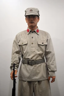 A KPA summer uniform as worn during the Korean War[1]
