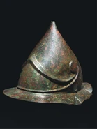 Another Konos helmet dated to 2nd - 1st century BC[2]