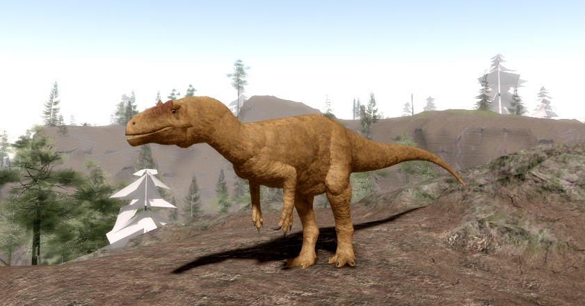Allosaurus Era Of Terror Wiki Fandom - what are the amnivores on era of terror roblox