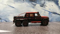 Mercedes-Benz G63 AMG 6x6 (Red & Black) (06RF-017) | Era Car Wiki