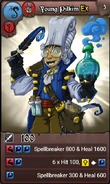 Young Pilkim Ex; New Ex Card 5/31/19 - 6/2/19