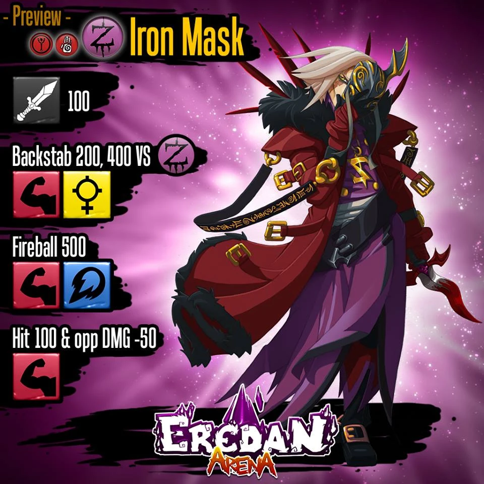 Iron Mask | Eredan Arena вики | Fandom