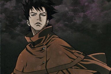 A man dressed as Proxy of Death from Ergo Proxy pictured at Wizard